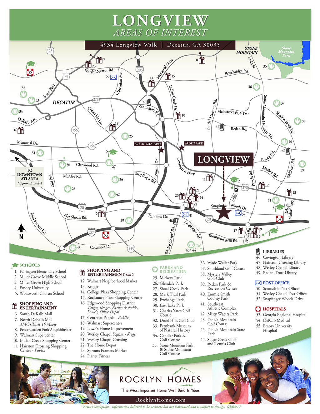 Longview Campus Map